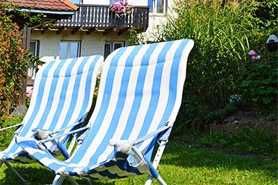 Relaxen in unserem schönen Garten