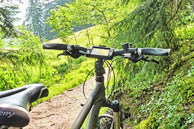 Radfahren und Mountainbiken