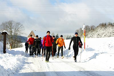 Nordic Walking im Winter